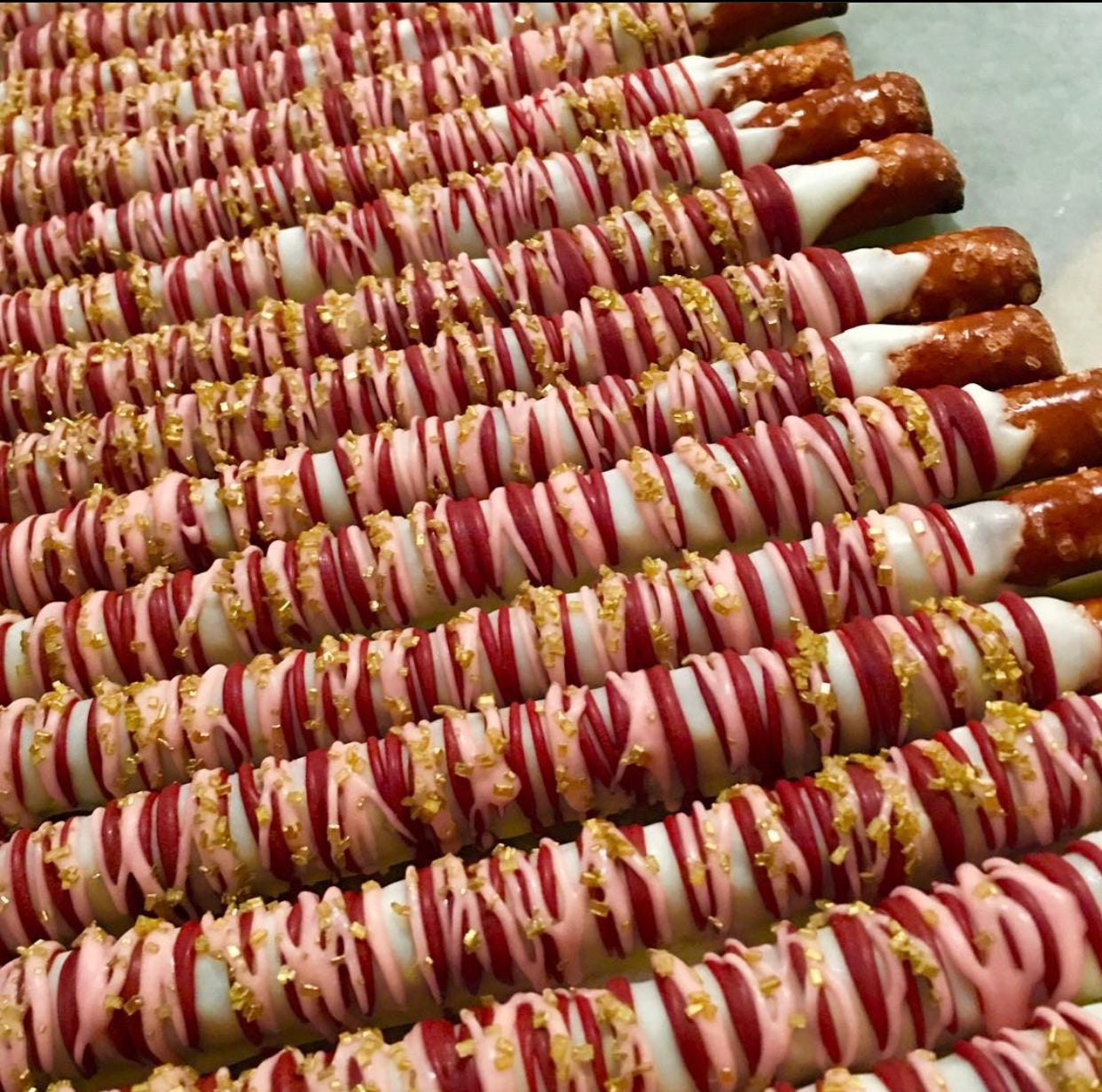Chocolate-Covered Pretzel Rods (12)